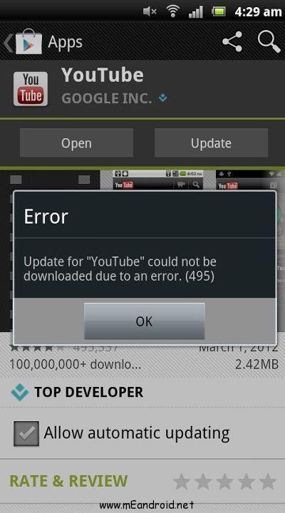 Google Play Store Error 495-screenshot